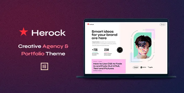 Herock Agency Portfolio WordPress Theme