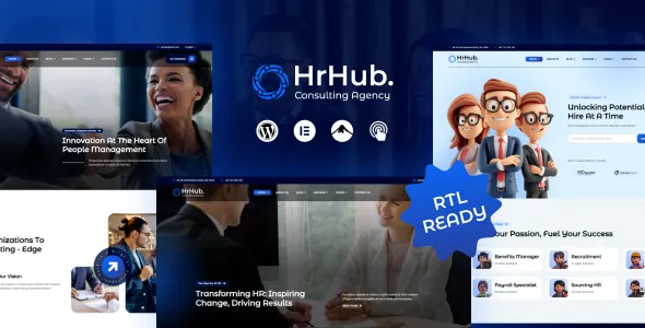 Hr Hub Recruitment Agency WordPress Theme