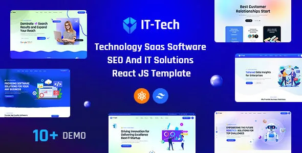 IT-Tech – IT Solutions & Technology WordPress Theme