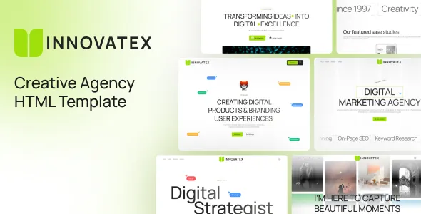Innovatex Digital Agency HTML Template