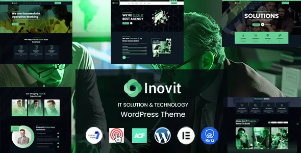 Inovit - IT Solution & Technology WordPress Theme