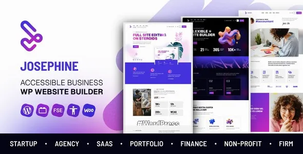 Josephine - Professional Services FSE WordPress Block Theme