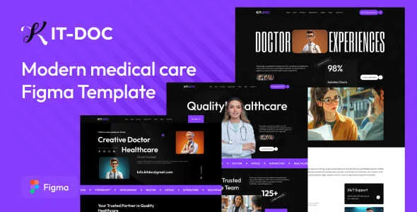 Kitdoc Medical & Healthcare Figma