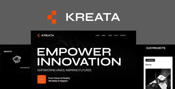 Kreata Creative HTML Template