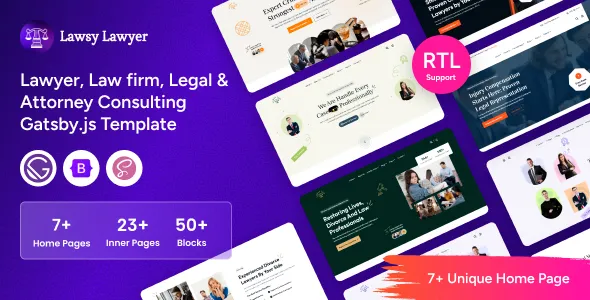 Lawsy - Lawyer, Law firm, Legal & Attorney Consulting Gatsby.Js Template 1 Lawsy Lawyer Law firm Legal Attorney Consulting Gatsby.Js Template