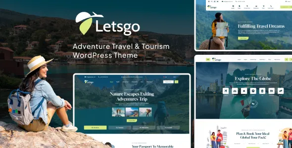 Letsgo Adventure Tour Travel WordPress Theme
