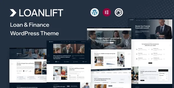 Loanlift Loan Finance WordPress Theme