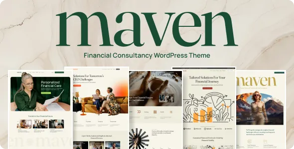 Maven Consulting Career Coaching WordPress Theme