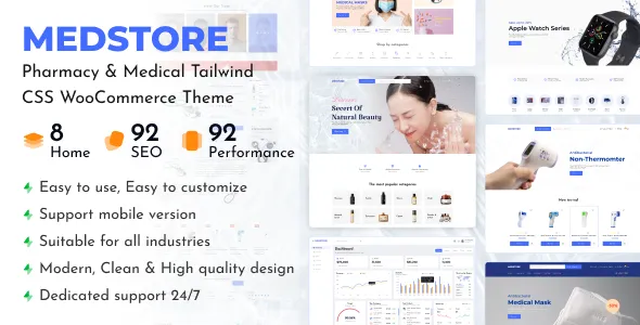 Medstore Responsive WooCommerce WordPress Theme