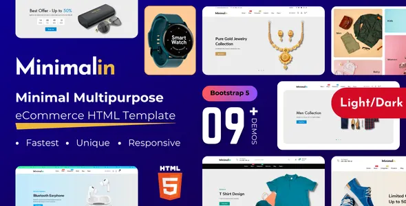 Minimalin Minimal Multipurpose WooCommerce WordPress Theme