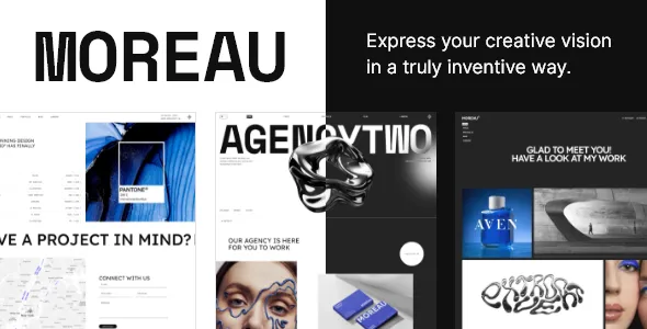 Moreau Creative Portfolio WordPress Theme