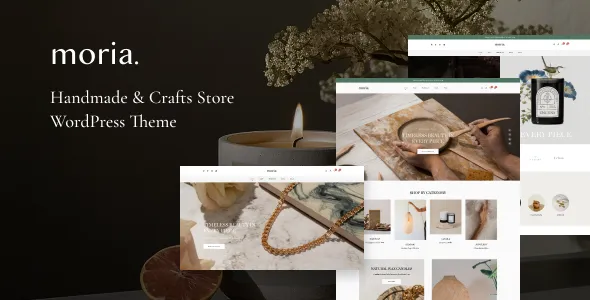 Moria Handmade Crafts Store WordPress Theme
