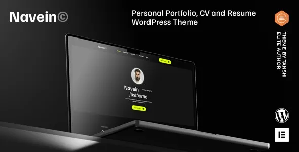 Navein Personal Portfolio WordPress Theme