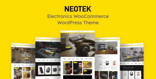Neotek Electronics WordPress Theme