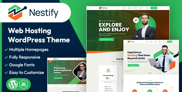 Nestify Web Hosting WHMCS WordPress Theme