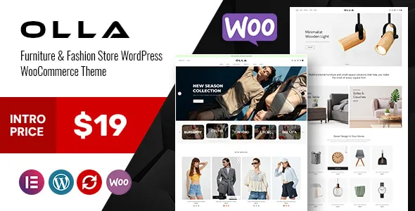 Olla Furniture Fashion Store WordPress WooCommerce Theme