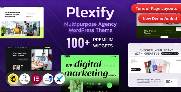 Plexify Creative Agency WordPress Theme