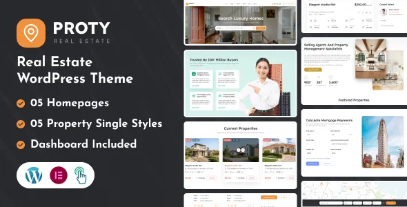 Proty Real Estate WordPress Theme