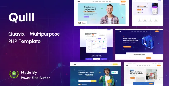Quill Multipurpose PHP Template