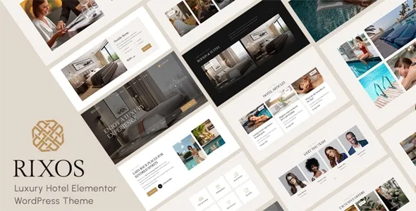 RIXOS Luxury Hotel WordPress Theme