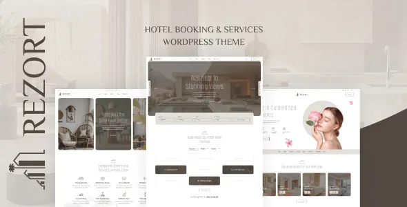 Rezort Hotel Booking WordPress