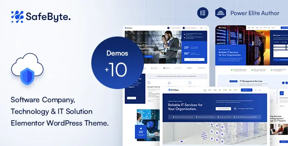 Safebyte Technology IT Solutions WordPress Theme