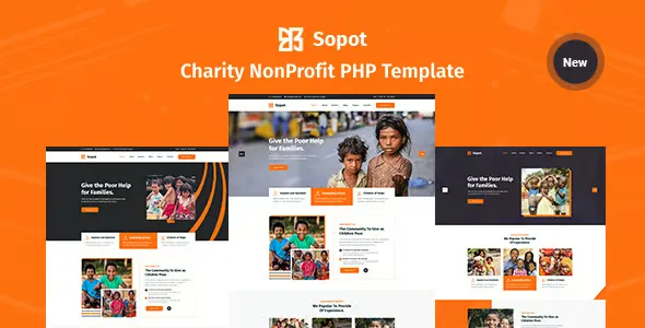 Sopot Nonprofit Charity PHP Template