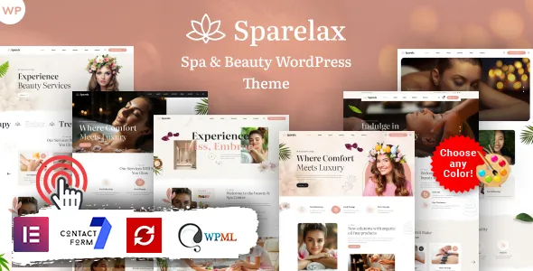 Sparelax Spa Beauty WordPress Theme