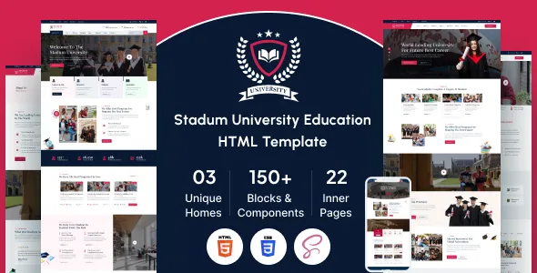 Stadum University Education HTML Template