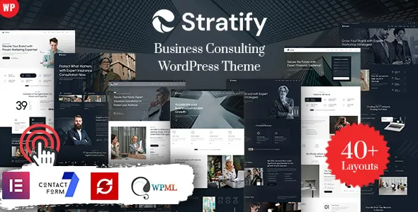 Stratify Business Consulting WordPress Theme