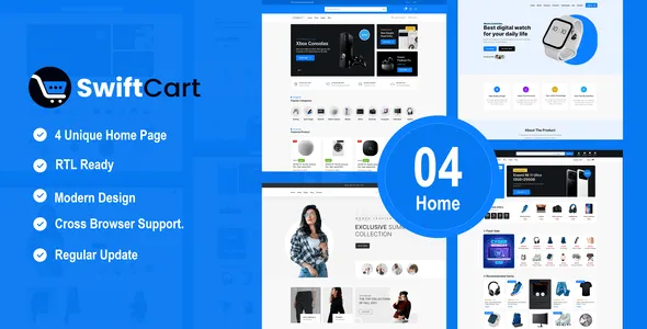 SwiftCart Multipurpose WooCommerce WordPress Theme