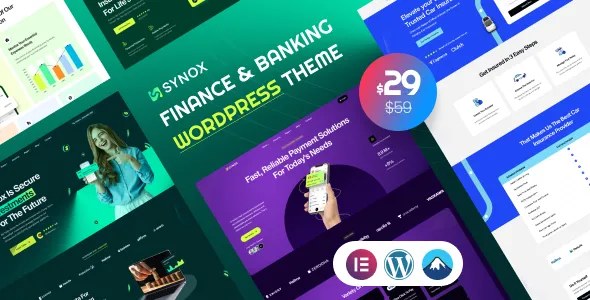 Synox Finance Banking WordPress Theme