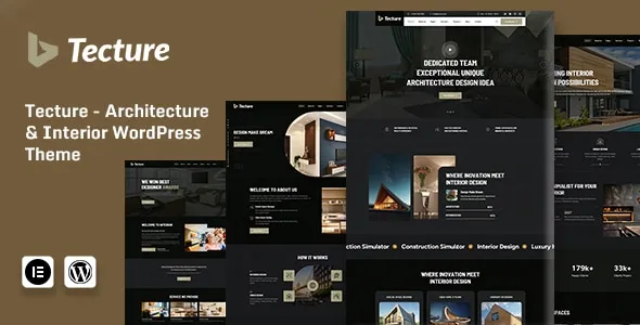 Tecture Architecture and Interior WordPress Theme