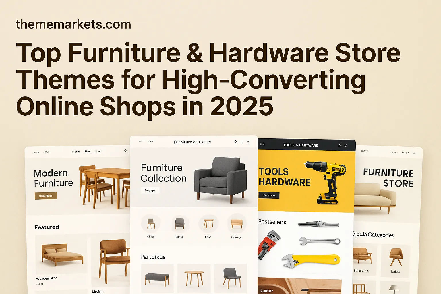 Top Furniture & Hardware Store Themes for High-Converting Online Shops in 2025