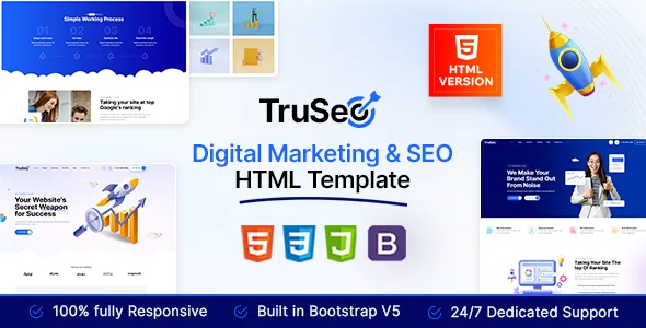 TruSEO - Digital Marketing & SEO WordPress Theme