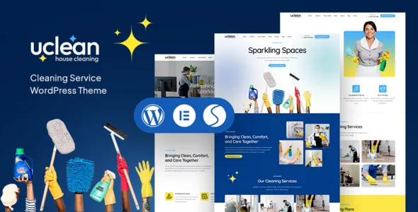 Uclean Cleaning Service WordPress Theme