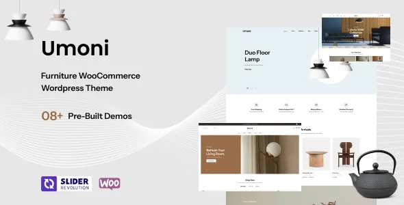 Umoni Furniture Store WordPress Theme