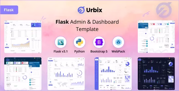 Urbix Nodejs Admin Dashboard Template