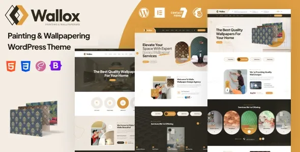 Wallox Painting Wallpapering WordPress Theme
