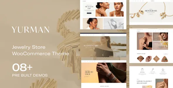 Yurman - Jewelry Store WooCommerce Theme 1 Yurman Jewelry Store WooCommerce Theme