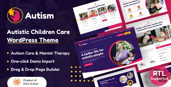Autism - Autistic Children Care WordPress Theme + RTL 1 Autism - Autistic Children Care WordPress Theme + RTL