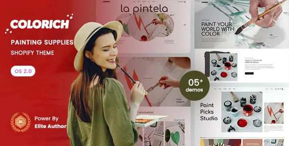 Colorich - Painting Supplies Store Shopify 2.0 Theme 1 Colorich Painting Supplies Store Shopify 2.0 Theme