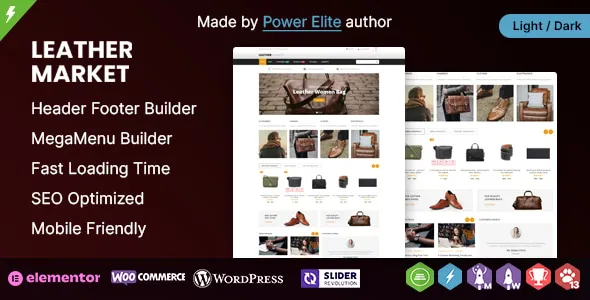 Leather Market WP - WooCommerce Responsive Theme 1 Leather Market WP - WooCommerce Responsive Theme