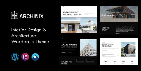 Archinix - Architecture and Interior WordPress Theme 1 Archinix - Architecture and Interior WordPress Theme