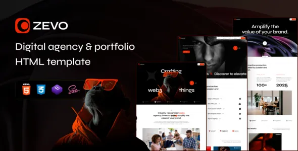 Zevo - Creative Agency Html Template 1 Zevo - Creative Agency Html Template