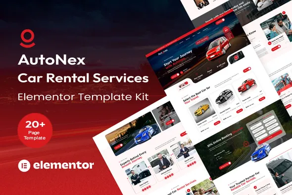 Autonex - Car Rental Elementor Template Kit 1 Autonex - Car Rental Elementor Template Kit