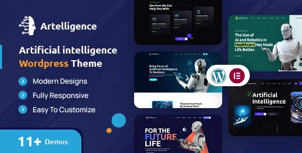 Artelligence | AI & Robotics WordPress Theme 1 Artelligence AI & Robotics WordPress Theme