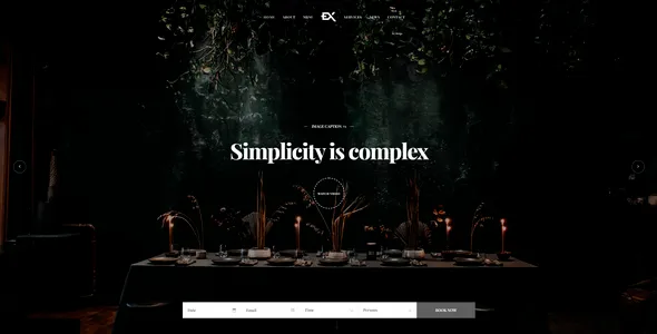 Dinex - One Page Restaurant WordPress Theme 1 Dinex - One Page Restaurant WordPress Theme