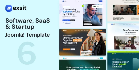 Exsit – SaaS & Business Joomla 6 Template 1 Exsit – SaaS & Business Joomla 6 Template