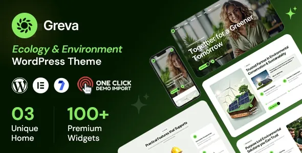 Greva - Ecology & Environment WordPress Theme 1 Greva - Ecology & Environment WordPress Theme